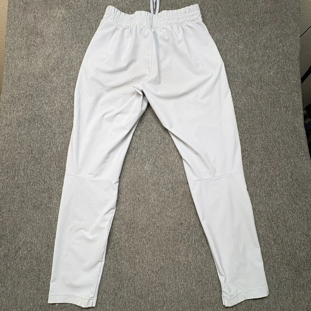 Under‎ Armour Mens Squad Warm-Up Pants Gray Medium Tall Tapered Zip Ankle